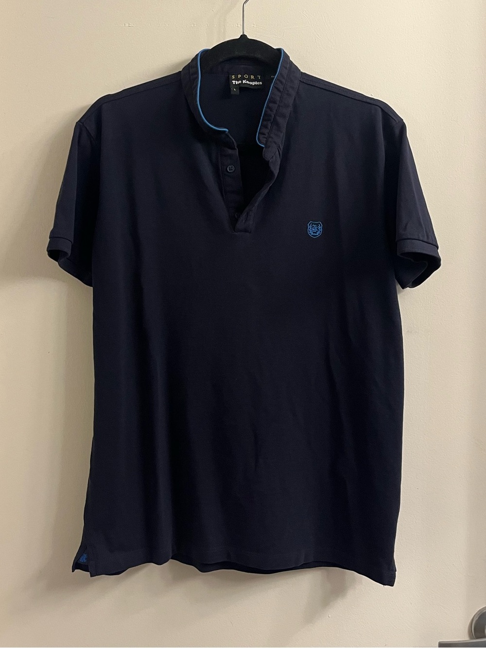 The Kooples Sport Men’s Navy Blue Polo Shirt Large